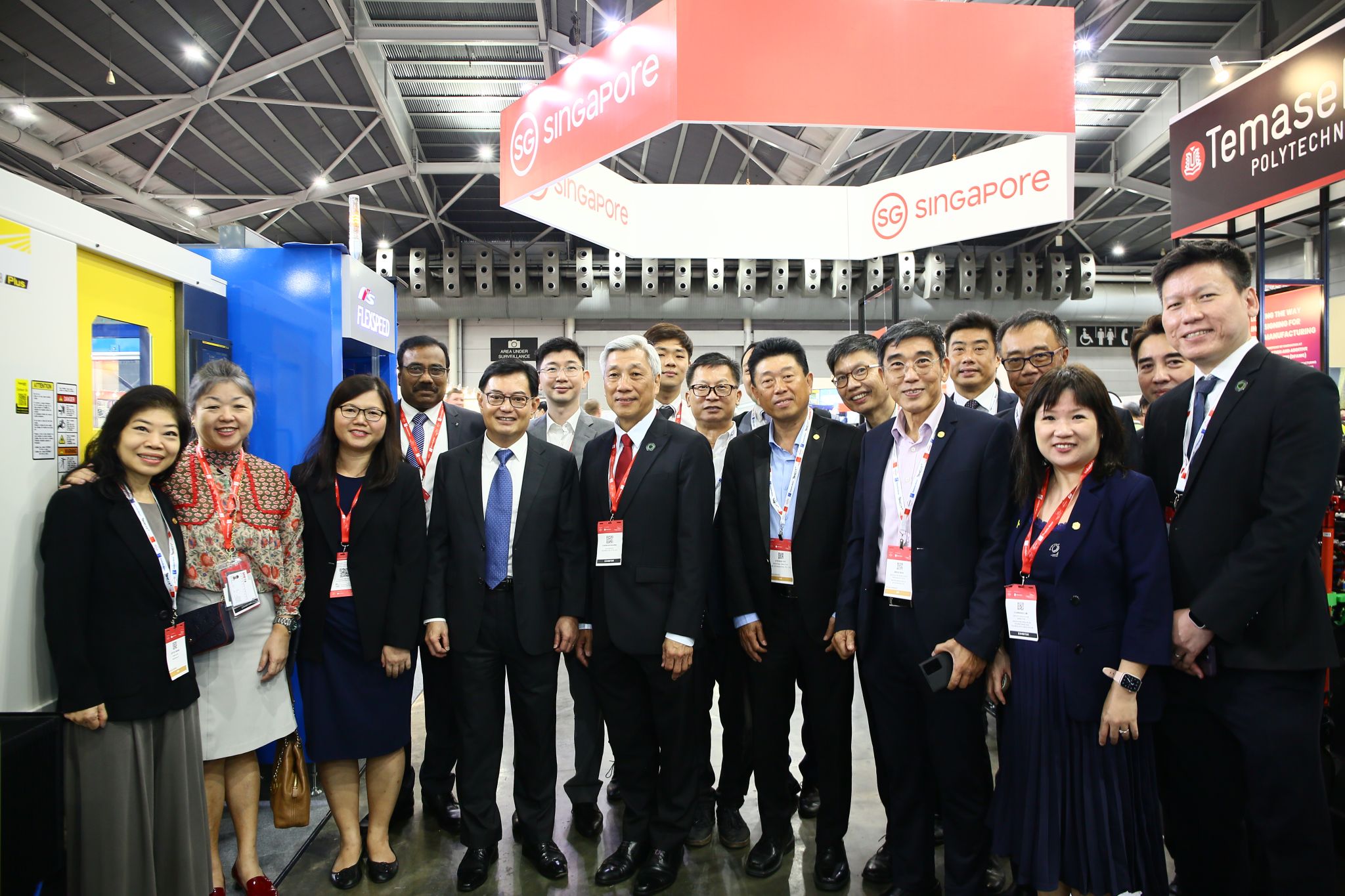 The SMF with Singapore Deputy Prime Minister